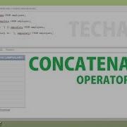 Oracle Tutorial Concatenation Operator CONCAT Function