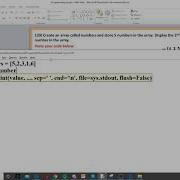Task 139 Arrays