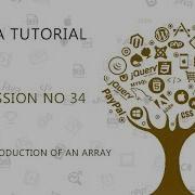 JAVA TUTORIAL 34 INTRODUCTION OF AN ARRAY