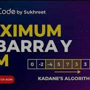 Maximum Subarray Problem Explained Kadane S Algorithm LeetCode 53 Java Solution Hindi FANG MNC