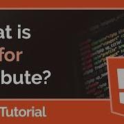 HTML Tutorial The For Attribute On Labels And Input Fields