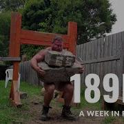 A Training Week In Review 189KG Front Squat Stone Lift