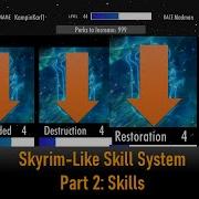 How To Create Skills In Unity Skyrim Like Skill System Part 2