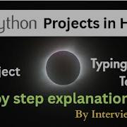 Interview Guruji Python Project In Hindi Typing Speed Test Using Python SCI Technology