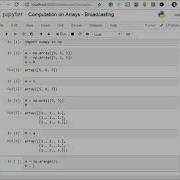 Computation On Arrays Broadcasting Data Science Machine Learning Python Programming