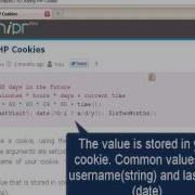 PHP Tutorial Set Cookie