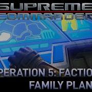 Supreme Commander 2 UEF Operation 5 Factions Or Family Plan