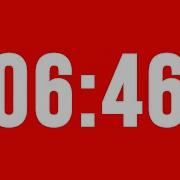 6 Minute 46 Second Timer With Alarm Without Music