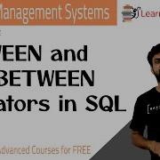 BETWEEN And NOT BETWEEN Operators In SQL Lesson 53 DBMS Learning Monkey