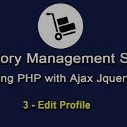 Inventory System In PHP Using Ajax Jquery Manage Profile
