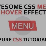 Awesome Css Menu Hover Effect Html5 Css3 Hover Effect Tutorial Plz SUBSCRIBE Us For Daily Videos