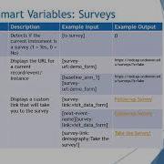 REDCap Advanced Tutorial 2 Smart Variables