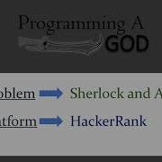 Sherlock And Anagrams HackerRank Competitive Programming