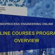 Bioprocess Engineering Online Courses Program