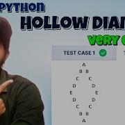 Hollow Diamond My Python Practice Assignment 17 By Shiva Prasad M Pythonforbeginners Python