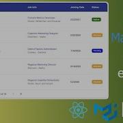 React Material UI Table Tutorial