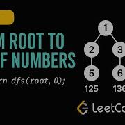 LeetCode 129 Sum Root To Leaf Numbers C Solution Depth First Search