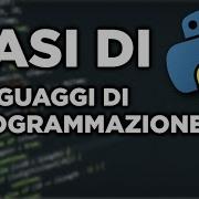 BASI DI PYTHON Introduzione Ai LINGUAGGI DI PROGRAMMAZIONE 2