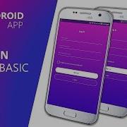 ANDROID MODERN LOGIN SIGNUP UI WITH VISUAL BASIC IDE B4A