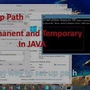 Java Path Setting Permanent And Temporary In Win8 8 1 10