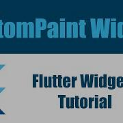 Flutter Widgets Tutorial CustomPaint Widget شرح