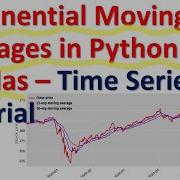 Exponential Moving Averages Of Stock Time Series In Python And Pandas