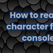 Reading A Character From Console In Java Java Programming Problemsolving