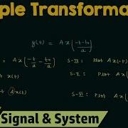 Multiple Transformations Of Continuous Time Signals