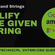 URLify The Given String Strings And Arrays Problem Basic Interview Questions In Telugu