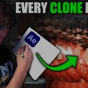 CLONE EFFECT MASTER CLASS Every Music Video Clone Effect AFTER EFFECTS