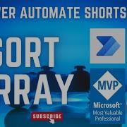 Sort Array In Power Automate