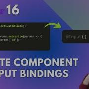Angular 16 DX Feature Component Input Route Parameter Bindings