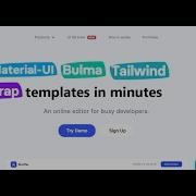 Create Templates For Tailwind Material UI Bootstrap And Bulma In Minutes