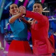Karim And Amy Quickstep To Mr Pinstripe Suit Week 7 BBC Strictly 2019