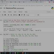 Python How To Sort A List Of Tuples