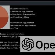 Create PowerPoint Presentations With ChatGPT Using VBA Code Snippet