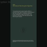 IDEA International Data Encryption Algorithm Security