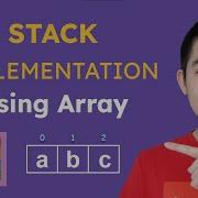 Stack Implementation Using Array Data Structure And Algorithms