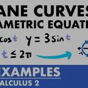 Intro To Plane Curves Parametric Equations Examples Calculus 2 JK Math