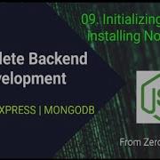 09 Initializing NPM And Installing Our First Node Js Third Party Module Nodemon