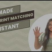 I Made Fingerprint Matching Instant And You Can Too