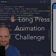 React Native Long Press Animation Challenge