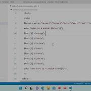 PHP Dasar Variabel Array