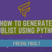 How To Generate All Subarray Or List In The Given List Or Array Using Python