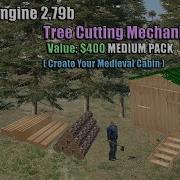UPBGE Blender Engine 2 79b Tree Cutting Mechanics Create Your Medieval Cabin Joyack3d