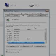 How To Setup USB Printer Port