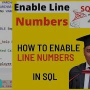 How To Enable Line Numbers Display Line Numbers SQL Server Management Studio SSMS Tips Trick