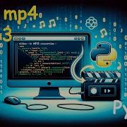 Конвертация Mp4 файла в Mp3 используя Python Moviepy Editor Уроки Python
