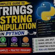 Python Strings String Manipulation Tutorial Complete Guide For Beginners