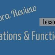 Relations And Functions Algebra Review Math For The ACT
